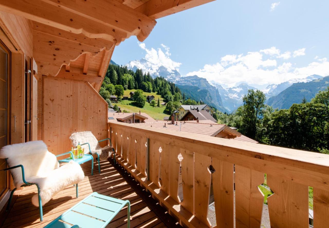 Panoramapark Soleil Chalet E Венген Экстерьер фото