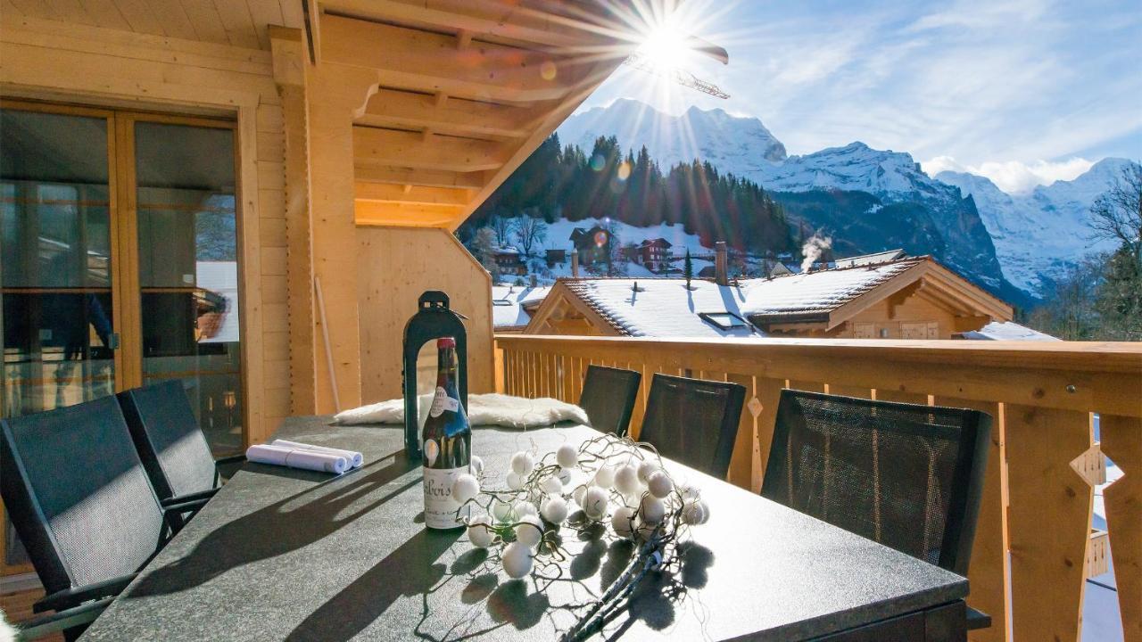 Panoramapark Soleil Chalet E Венген Экстерьер фото