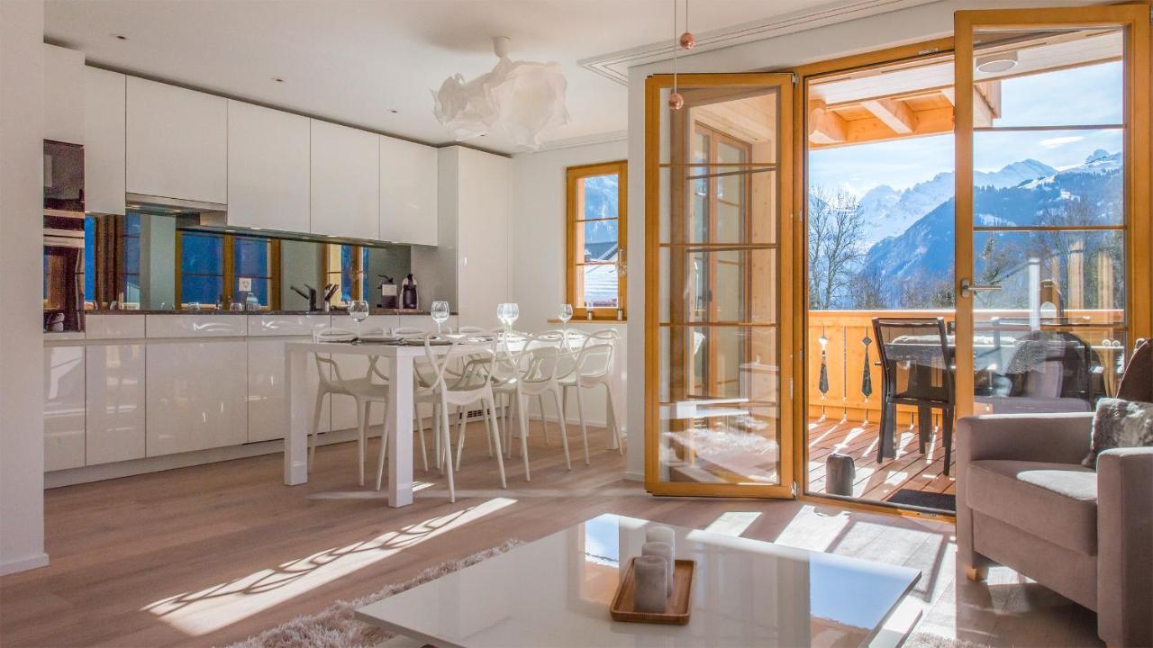 Panoramapark Soleil Chalet E Венген Экстерьер фото